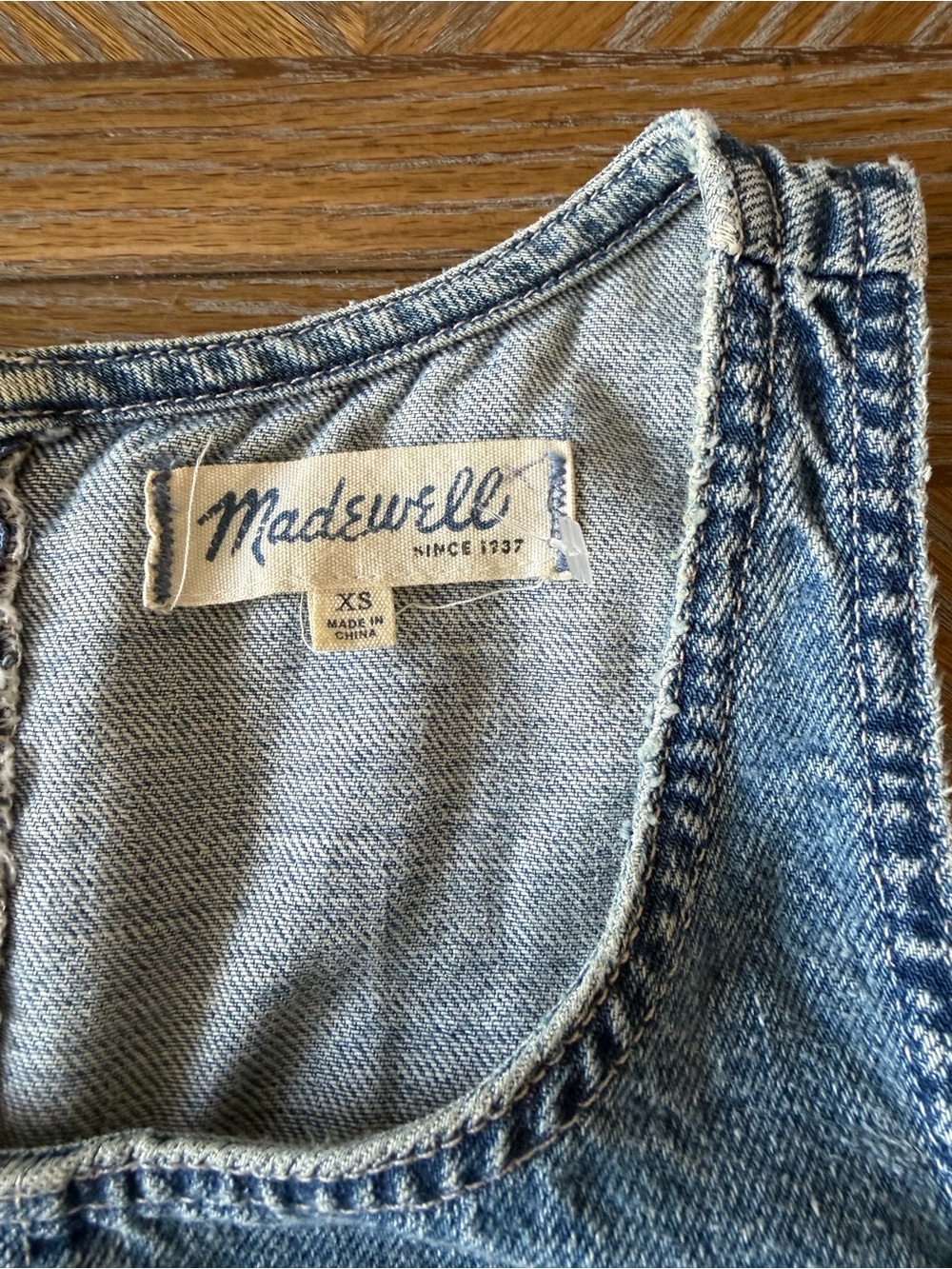 Madewell Denim Shift Dress – Women’s XS - Picture 5 of 7